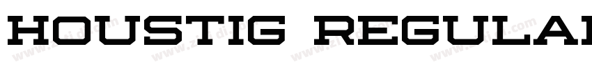 Houstig Regular字体转换